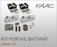 FAAC portail battant